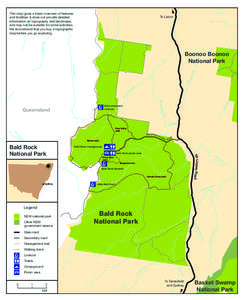 Bald Rock A4 Brochure Map copy