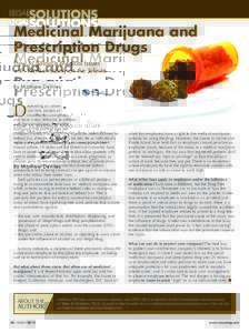 legalSOLUTIONS  Medicinal Marijuana and Prescription Drugs How to Balance Medical Issues with Worker Safety on the Jobsite