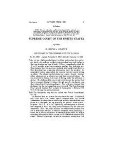 United States v. Martinez-Fuerte / Searches and seizures / City of Indianapolis v. Edmond / Michigan Dept. of State Police v. Sitz / Fourth Amendment to the United States Constitution / Brown v. Texas / Random checkpoint / Law / Case law / Illinois v. Lidster