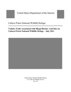 United States Department of the Interior  Cabeza Prieta National Wildlife Refuge ______________________________________________________________________________