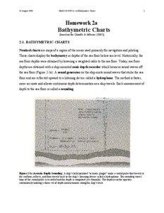 14 August[removed]MAR 110 HW-2a: ex1Bathymetric Charts