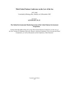 Environmental monitoring / Gems / United Nations Environment Organization / Environmental governance / Environment / United Nations Environment Programme / Earth