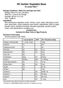 Food industry / Food additives / Guanosine monophosphate / Disodium guanylate / Monosodium glutamate / Disodium inosinate / Brummel & Brown / Food and drink / Nucleotides / Sodium compounds