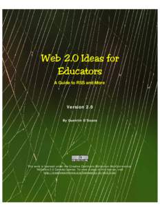 100+ Web 2.0 Ideas for Educators: A Guide to RSS and More