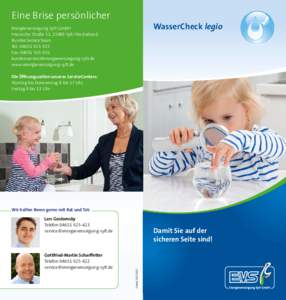 Eine Brise persönlicher  WasserCheck legio Energieversorgung Sylt GmbH Friesische Straße 53, 25980 Sylt/Westerland