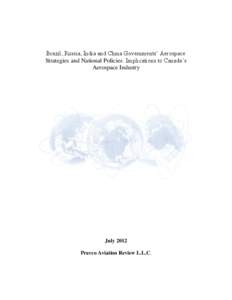 The Canadian commercial aircraft industry enjoyed a period of dominance in the North American market since the early 1990s