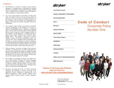 01 Code of Conduct TriFold (English)
