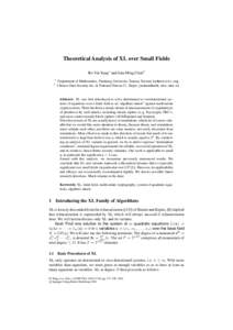 Abstract algebra / Mathematics / Finite fields / Calculus of variations / EulerLagrange equation / Leonhard Euler / State-space representation / XTR