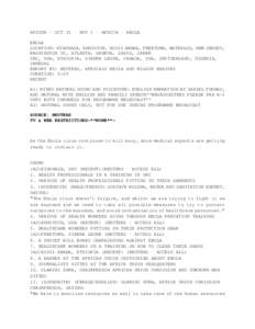 AFJOUR - OCT 31 – NOV 1 – AFRICA – EBOLA EBOLA LOCATION: KINSHASA, ANNISTON, ADDIS ABABA, FREETOWN, WATERLOO, NEW JERSEY, WASHINGTON DC, ATLANTA, GENEVA, LAGOS, DAKAR DRC, USA, ETHIOPIA, SIERRA LEONE, CANADA, USA, 