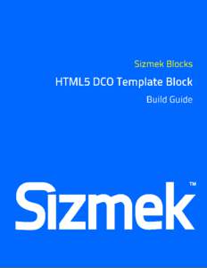 Overview ........................................................................................................................................... 2 The DCO Block Templates ............................................