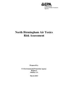 North Birmingham Air Toxics Risk Assessment