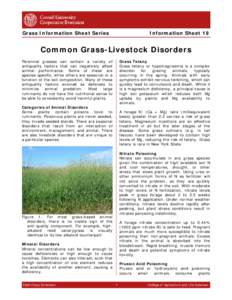 Microsoft Word - GF 19 Common Grass-Livestock Disorders