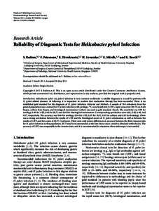 Gram-negative bacteria / Proteobacteria / Gastrointestinal cancer / Helicobacter pylori / Urea breath test / Peptic ulcer / Rapid urease test / Gastritis / Atrophic gastritis / Medicine / Gastroenterology / Health