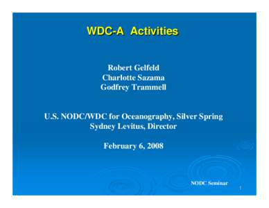 CTD/STD Casts in WOD01 as compared to NODC[removed]Global Ocean T-S Profiles CD-ROM)