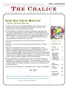 Chalice Newsletter July-Aug 2014