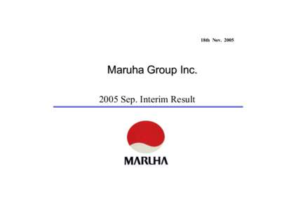 18th NovMaruha Group IncSep. Interim Result  Consolidated Statements of Income (Semi-annual)