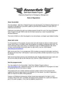Microsoft Word - Saferoom_Rules_&_Regulations.docx