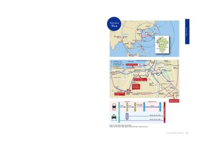 Fukuoka City  Harbin Access Map