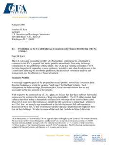 9 August 2004 Jonathan G. Katz Secretary U.S. Securities and Exchange Commission 450 Fifth Street, N.W., Stop 6-9 Washington, D.C[removed]