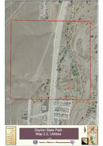 Dayton State Park Map 2.2, Utilities July 2007 