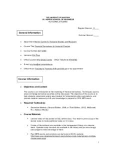 Microsoft Word - ACT3340_2013Fall_outline.doc