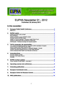 Microsoft Word - newsletter January 2012 geredigeerd.doc