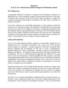 Diaspora-Ministerial-Conference-Statement-Cristian-David