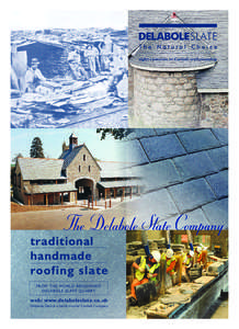 Roofing Brochure 2012_DELAB ROOFING brochure 06.qxd[removed]:44 Page 1  eight centuries of Cornish craftsmanship traditional handmade