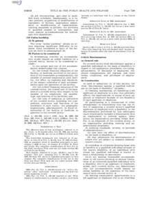 § TITLE 42—THE PUBLIC HEALTH AND WELFARE (B) job restructuring, part-time or modified work schedules, reassignment to a vacant position, acquisition or modification of equipment or devices, appropriate adjustme