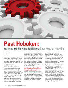 Past Hoboken:  Automated Parking Facilities Enter Hopeful New Era