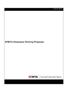 Microsoft Word - SFMTA Employee Parking Proposal[removed]doc