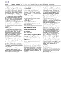 [removed]Federal Register / Vol. 78, No[removed]Thursday, May 30, [removed]Rules and Regulations FDA did not receive comments that would affect the Paperwork Reduction