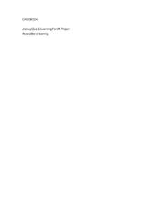 Accessibility / Assistive technology / Augmentative and alternative communication / Braille / Digital typography / Convention on the Rights of Persons with Disabilities / Visual impairment / E-learning / Braille literacy / Disability / Blindness / Health