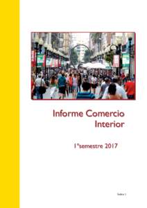 Informe Comercio Interior 1ºsemestre 2017 Índice 1