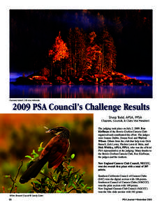Forested Island 2 © Jessi Helimaki	[removed]PSA Council’s Challenge Results Sharp Todd, APSA, PPSA Chapters, Councils, & Clubs Vice President The judging took place on July 2, 2009. Roz