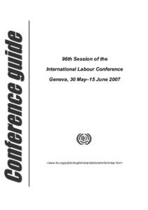 Abolition of Forced Labour Convention / International labor standards / Plenary / Law / Working time / International Labour Organization / United Nations Development Group / International relations