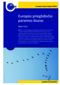 European Asylum Support Office  EASO Europos prieglobsčio paramos biuras