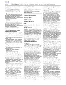 [removed]Federal Register / Vol. 77, No[removed]Wednesday, March 28, [removed]Rules and Regulations Dated: March 15, 2012. Paul F. Thomas, Captain, U.S. Coast Guard, Acting Director