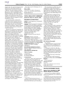 emcdonald on DSK67QTVN1PROD with NOTICES  Federal Register / Vol. 79, No[removed]Monday, June 23, [removed]Notices sample size, the expected response rate, methods for assessing potential nonresponse bias, the protocols for