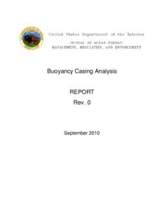 Microsoft Word - Buoyancy Casing Analysis Report