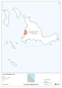 Palm Island Aboriginal Shire Urban Flying-Fox Management Area map