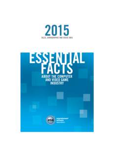 2015  SALES, DEMOGRAPHIC AND USAGE DATA ESSENTIAL FACTS