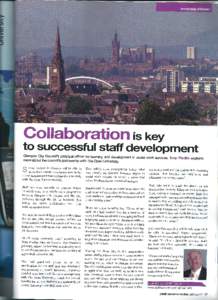 Case study - Glasgow City Council social work programme