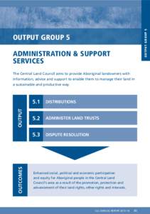 o u t p u t g ro u p 5  OUTPUT GROUP 5 1 ADMINISTRATION & SUPPORT services