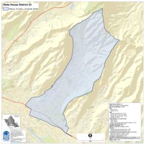 State House District 23 Manoa, Punahou, University, Moiliili City & County of Honolulu