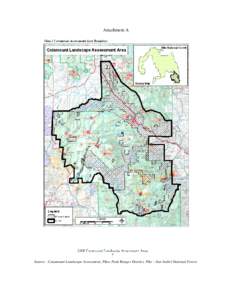 Attachment A  Source: Catamount Landscape Assessment, Pikes Peak Ranger District, Pike – San Isabel National Forest 