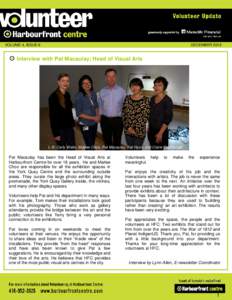 FINAL Volunteer Newsletter December 2012