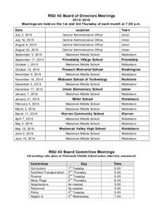 Microsoft Word - MSAD #40 Board of Directors Meetingsdoc