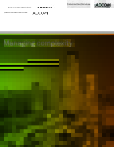 Construction Services  Managing complexity 2