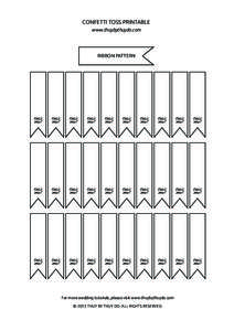 CONFETTI TOSS PRINTABLE www.thuybythuydo.com RIBBON PATTERN  toss